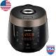 10-cup (uncooked) Pressure Rice Cooker 12 Menu Options Non-stick Programmable