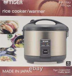 10 cups Rice cooker. Warm for 12 hours. Including steamer, spatula, rice cup