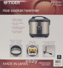 10 cups Rice cooker. Warm for 12 hours. Including steamer, spatula, rice cup
