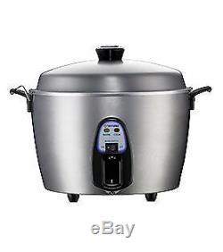 11 Cup Stainless Steel Rice Cooker TAC-11KN(UL), stews, steams, boils