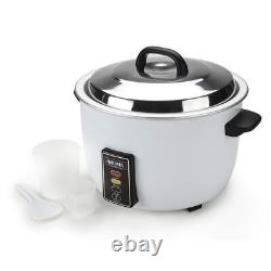 12.5Qt. Rice & Grain Cooker Heavy Duty Stainless Steel Lid and Durable Body
