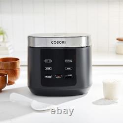 18 Functions Rice Cooker, 24H Keep Warm & Timer, 10 Cup Uncooked Rice Maker with