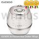2022 Cuckoo Crp-chp1010fw Ih Pressure Rice Cooker 10cups White Collection 220v