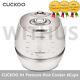 2022 Cuckoo Crp-dhp0610fw Ih Pressure Rice Cooker 6cups White Collection 220v