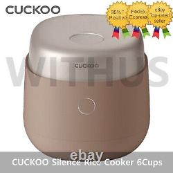 2022 CUCKOO CRP-NHTR0610FT Silence Rice Cooker IH Pressure 6Cups Terracotta