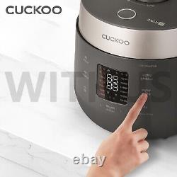 2022 CUCKOO CRP-ST069FGB 6Cups Twin Pressure Electric Rice Cooker Grace Brown