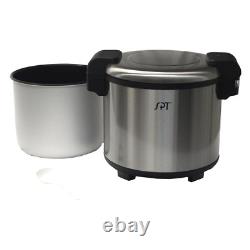 21.1 Qt. Stainless Steel Heavy Duty Rice Warmer Not a Cooker 80 Cup Cooked Rice