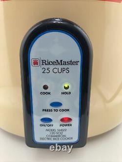 25 Cup Commercial Electric Rice Cooker By Town Ricemaster Model 56822 120v