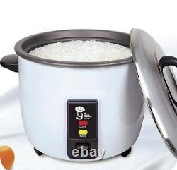 25 Cups Raw / 50 Cups Cooked Commercial Rice Cooker-Automatic Keep Warm, ETL, 120V