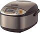 5-1/2-cup (uncooked) Micom Rice Cooker And Warmer, 1.0-liter, Stainless Brown