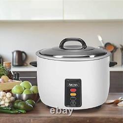 60-Cup (Cooked) (30-Cup UNCOOKED) Commercial Rice Cooker (ARC-1033E), White