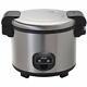 60-cup (cooked) (30-cup Uncooked) Commercial Rice Cooker, Stainless Steel &