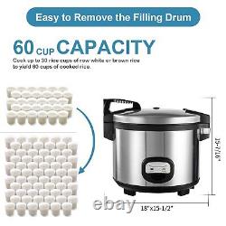 60-Cup (Cooked) Commercial Rice Cooker