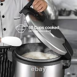 60-Cup (Cooked) Commercial Rice Cooker and Warmer