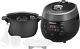 6 Cup (uncooked) 12 Cup (cooked) Rice Cooker With Dual Pressure Modes, Led Displ