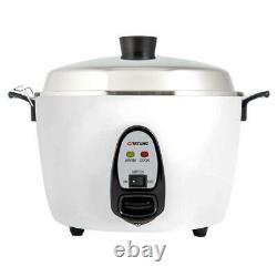 6-cup multi-cooker tatung white rice electric stainless steel new quart inner