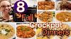 8 Fall Crockpot Dinners Easy Slow Cooker Meals Crocktober
