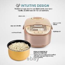 ARC-6106 Aroma Professional 6 Cups Uncooked Rice, Slow Cooker, Food Steamer