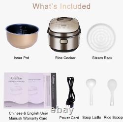 Aicooker Rice Cooker 4L/8 cups Induction Heating Rice Cooker and Multicooker
