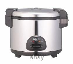 Amko AK-50RC 60 Cups Rice Cooker Warmer 120 Volts 60 HZ