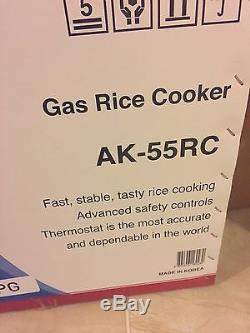 Amko Ak-55rc 55 Cups LP Gas Rice Cooker