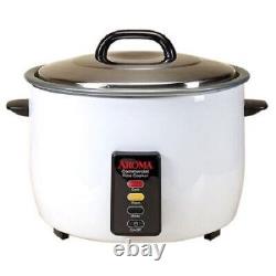 Aroma 60 Cup Commercial Rice Cooker Big Large Business Restaurant Countertop