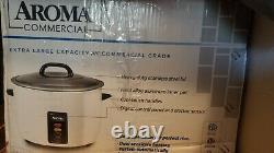 Aroma 60-Cup Cooked/ 30-Cup UNCOOKED Commercial Rice Cooker (PLS SEE Details)