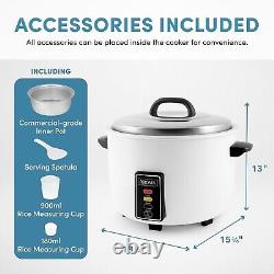 Aroma Housewares 60-Cup (Cooked) (30-Cup UNCOOKED) Commercial Rice Cooker ARC-1