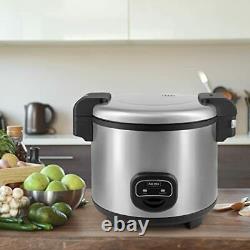 Aroma Housewares 60-Cup Cooked, 30-Cup UNCOOKED Commercial Rice Cooker Stainless