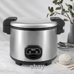 Aroma Housewares 60-Cup Cooked 30-Cup UNCOOKED Commercial Rice Cooker, Stainless