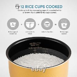 Aroma Housewares ARC-6106 Aroma Professional 6 Cups Uncooked Rice, Slow Cooker