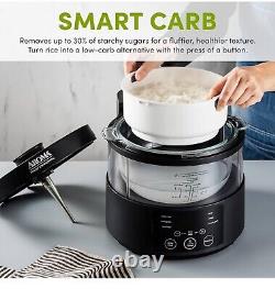 Aroma Housewares Professional 8-Cup (Cooked) SmartCarb Multicooker