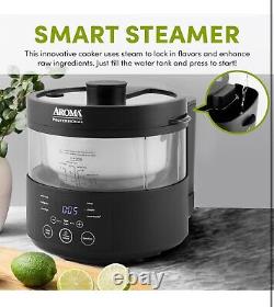 Aroma Housewares Professional 8-Cup (Cooked) SmartCarb Multicooker