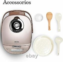 Aroma Rice Cooker/Multicooker 16-Cup Uncooked. Champagne. MTC-8008