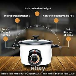 Automatic Persian Rice Cooker Tahdig Rice Maker Perfect Rice Crust 5 Cup