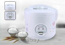 Automatic Rice Cooker & Food Steamer 10 Cup, Pack of 3, White