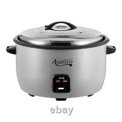 Avantco RCB124 124 Cup (62 Cup Raw) Electric Rice Cooker / Warmer 240V