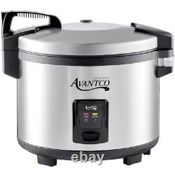 Avantco RCSA60 60 Cup (30 Cup Raw) Sealed Electric Rice Cooker / Warmer 120V
