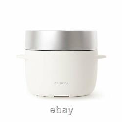 BALMUDA 3Go (450 g) electric cooker The Gohan K03A-WH White