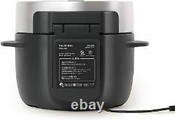 BALMUDA Electric Rice Cooker The Gohan K03A Black for 3 Cups of Rice 100V Japan