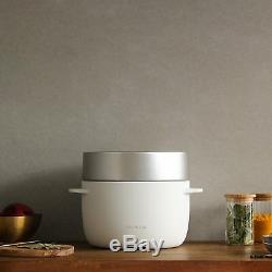BALMUDA The Gohan Rice Cooker Steamer 3 Cups K03A-WH White AC100V from Japan F/S