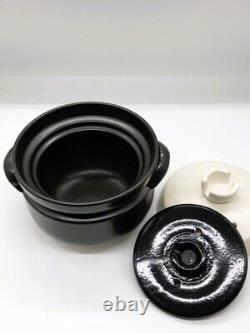 BANKO-YAKI Japanese traditional pottery DONABE Rice Cooker