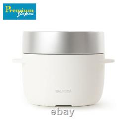 Balmuda K03A-WH The GOHAN White Electric Cooker Japan Domestic Version New