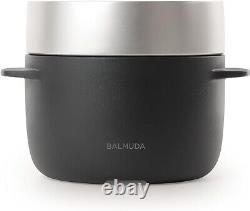 Balmuda The Gohan K03A-BK Black 3 cooked Electric Rice cooker AC100V Japan New
