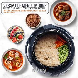 Bear Rice Cooker 3 Cups Uncooked Fast Electric Pressure Cooker Portable Multi