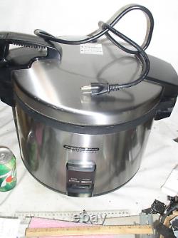 CLEAN TESTED Hamilton Beach Proctor Silex Commercial Rice Cooker Maker 60 Cups