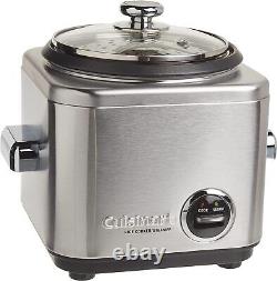 CRC-400 4 Cup Rice Cooker Stainless Steel Exterior
