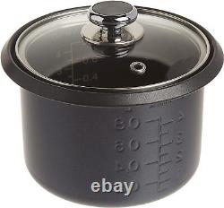 CRC-400 4 Cup Rice Cooker Stainless Steel Exterior