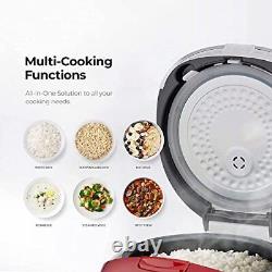 CR-0655F 6-Cup (Uncooked) Micom Rice Cooker 12 Menu Options White Rice