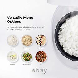 CR-0675F 6-Cup (Uncooked) Micom Rice Cooker 13 Menu Options Quinoa, Oatmeal